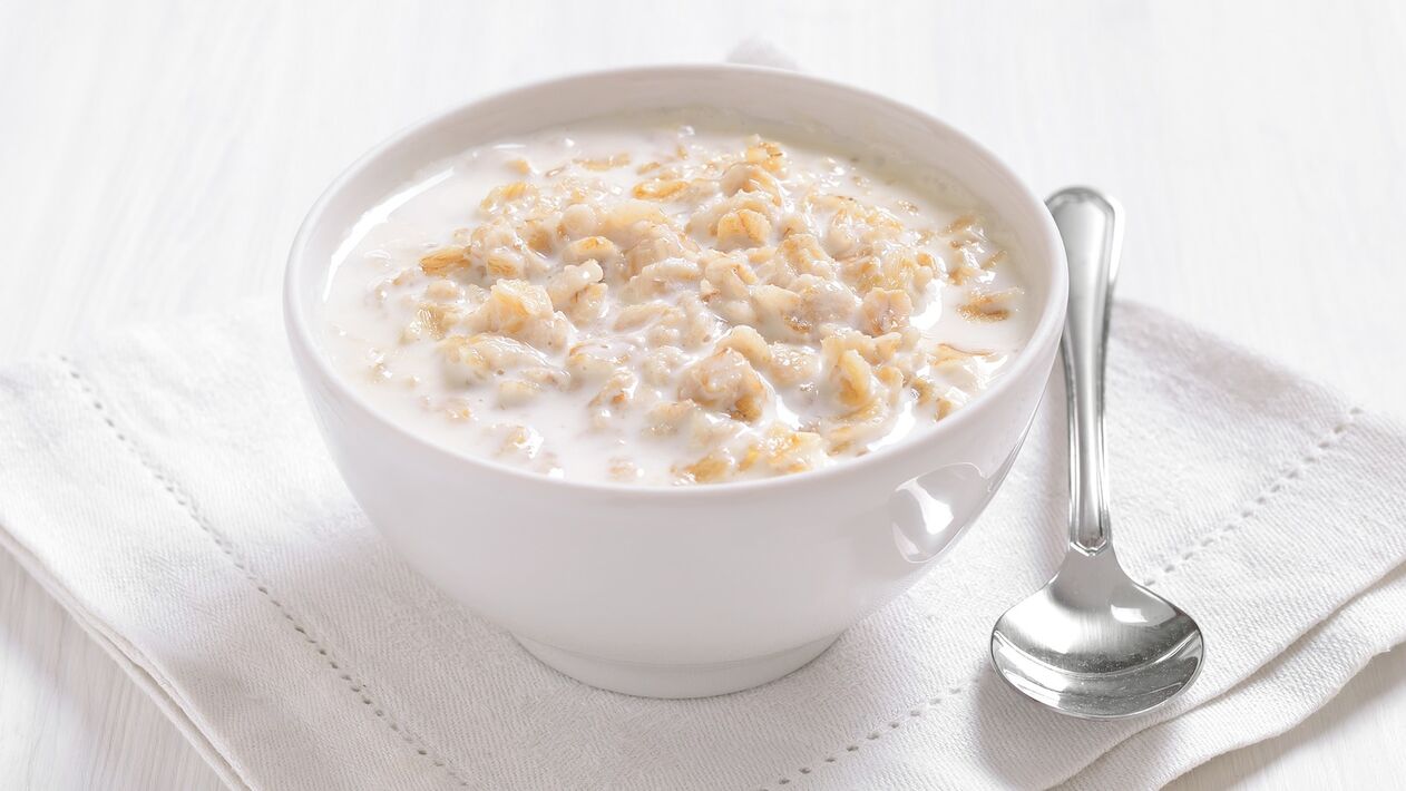 Oatmeal is the main menu for stomach gastritis