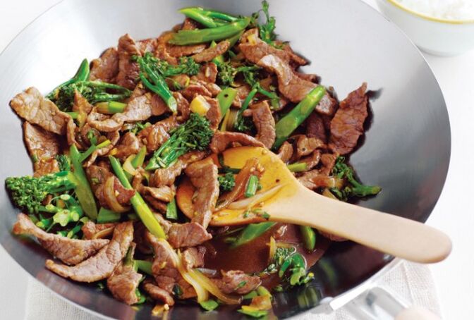 Ginger roast beef